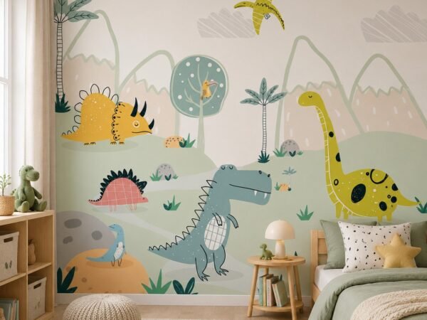 Bronto Bloom — Luxury Kids Wallpaper Dubai