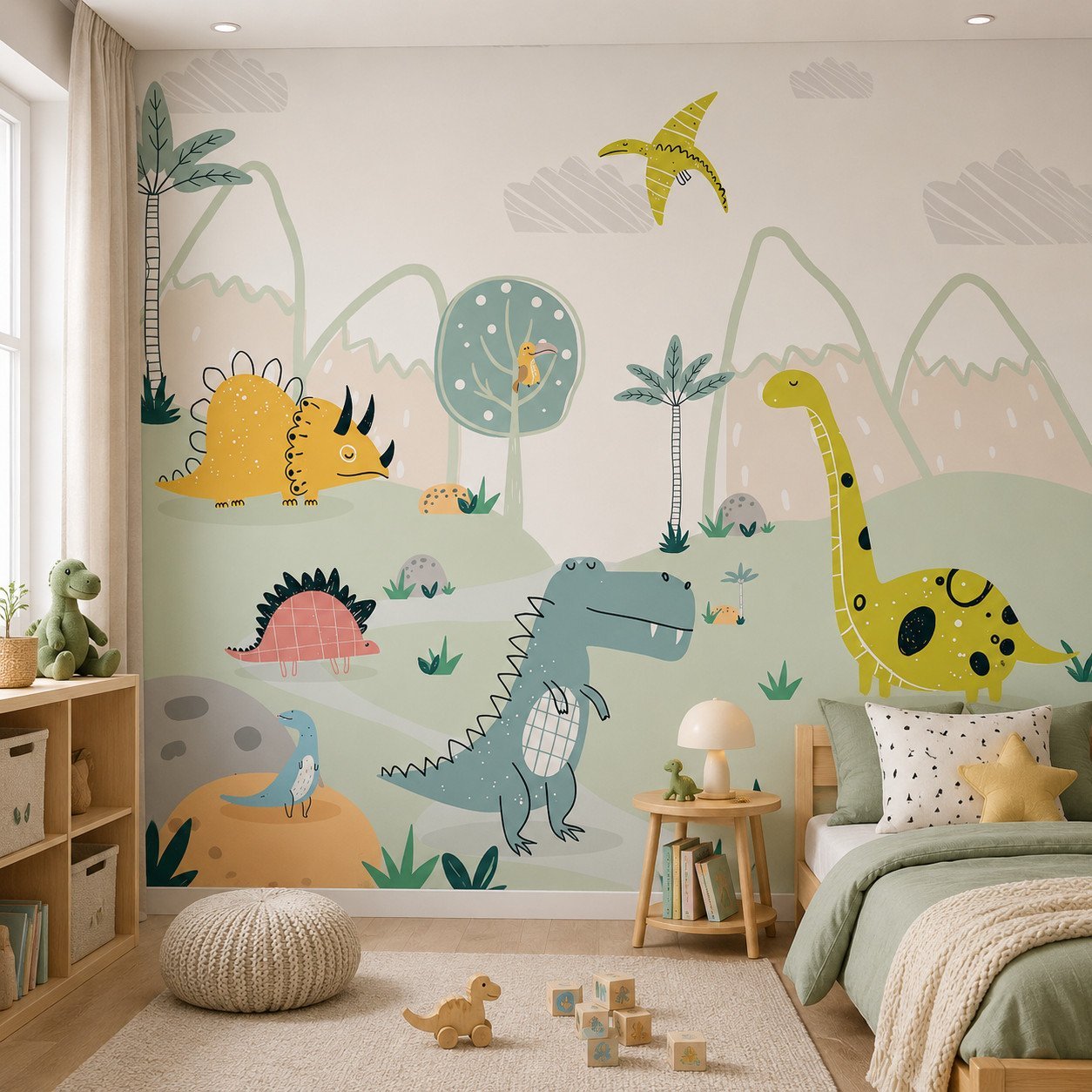 Bronto Bloom — Luxury Kids Wallpaper Dubai