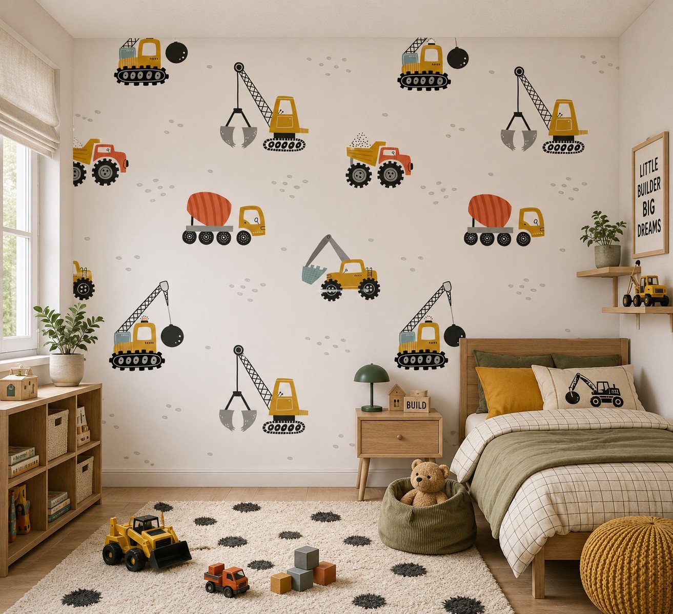 Builder Fleet — Luxury Kids Wallpaper Dubai
