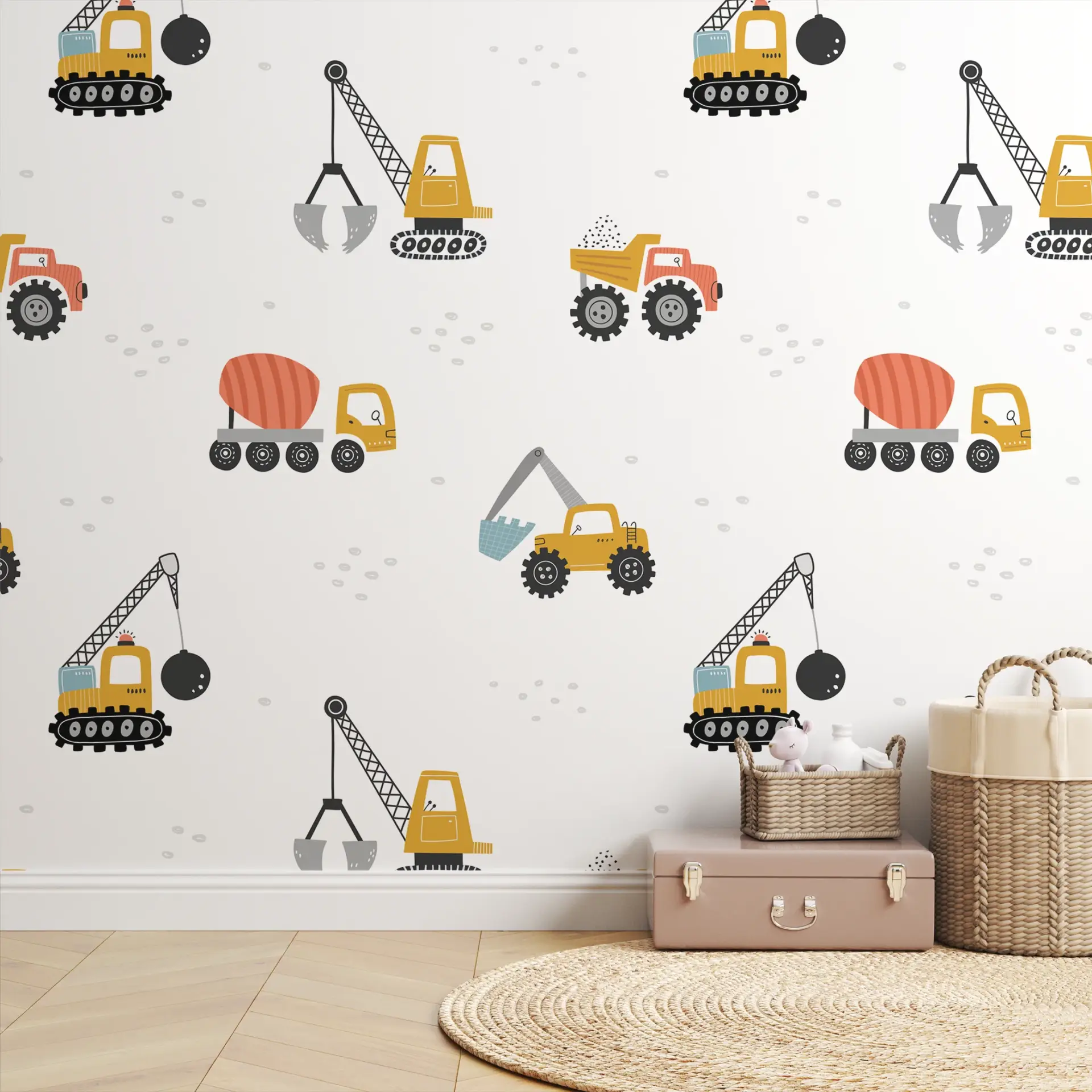 Builder Fleet — Luxury Kids Wallpaper Dubai - Image 3