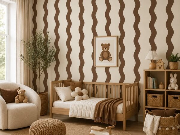 Cedar Ripple — Modern Wallpaper Dubai