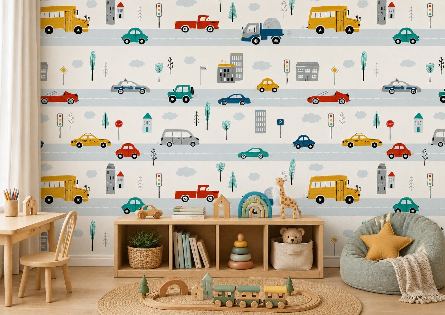 City Circuit — Luxury Kids Wallpaper Dubai