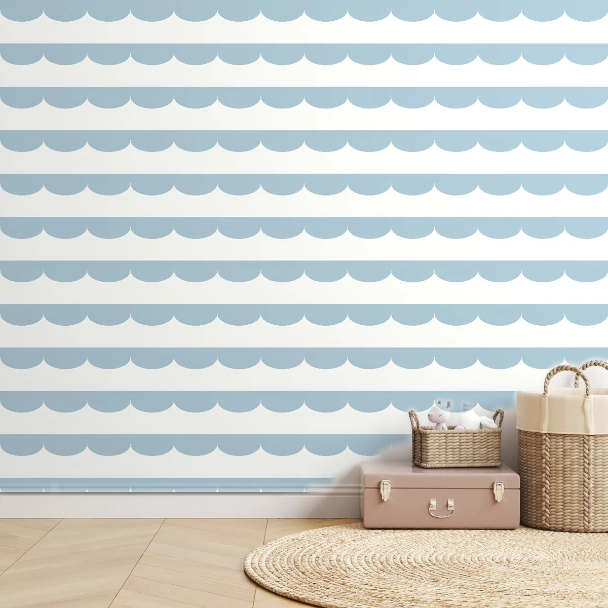 Cloud Valance — Luxury Kids Wallpaper Dubai - Image 3