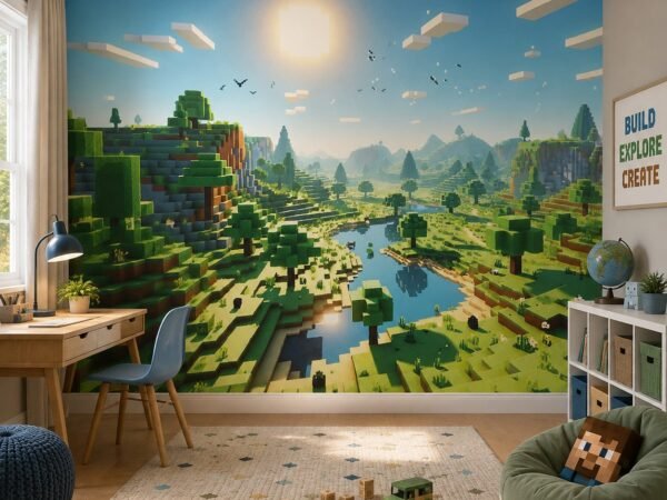 Cubic Wilds — Luxury Kids Wallpaper Dubai