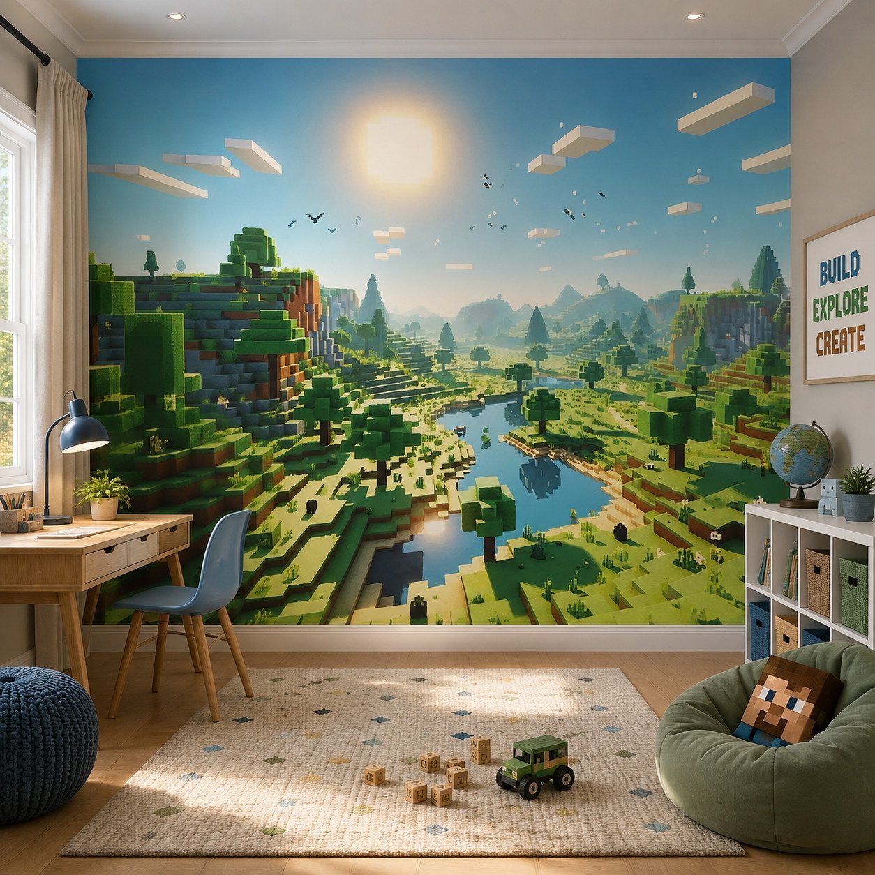 Cubic Wilds — Luxury Kids Wallpaper Dubai