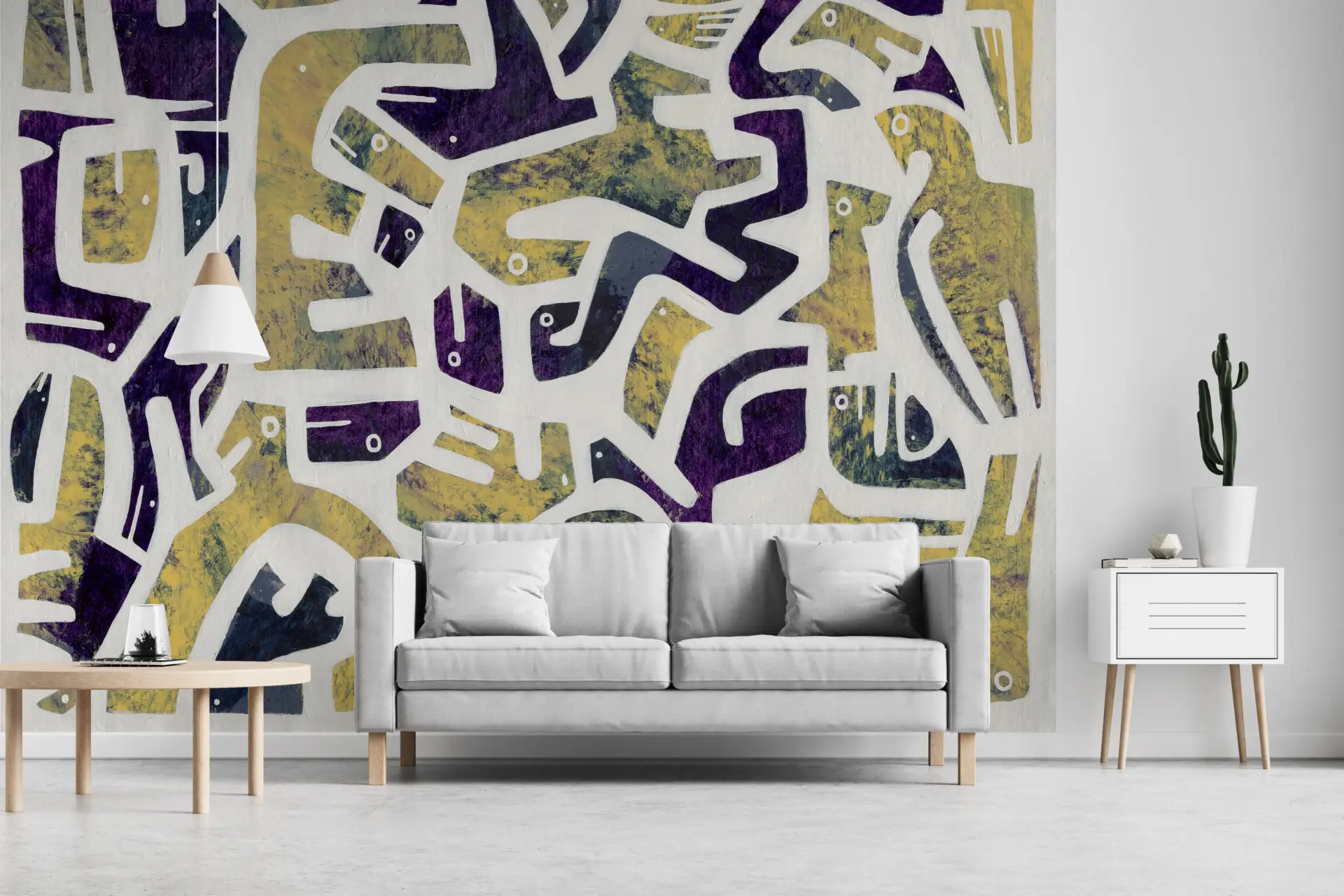 Cubist Chorus — Modern Wallpaper Dubai - Image 2
