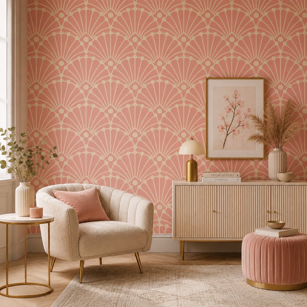Deco Bloom — Modern Wallpaper Dubai