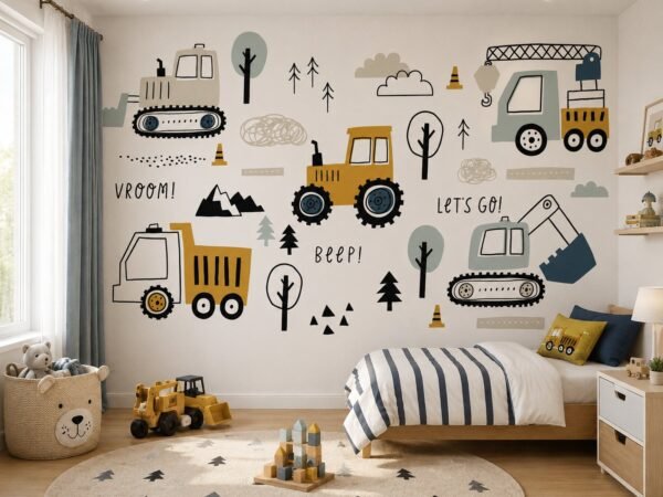 Dig Crew — Luxury Kids Wallpaper Dubai