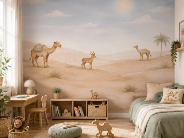 Dune Safari — Luxury Kids Wallpaper Dubai