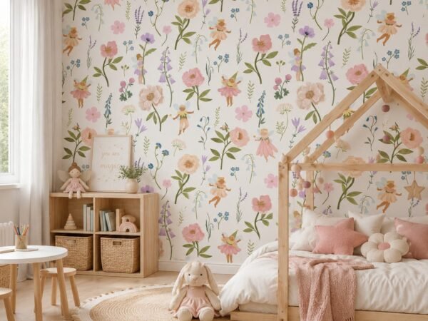 Elfin Petals — Luxury Kids Wallpaper Dubai