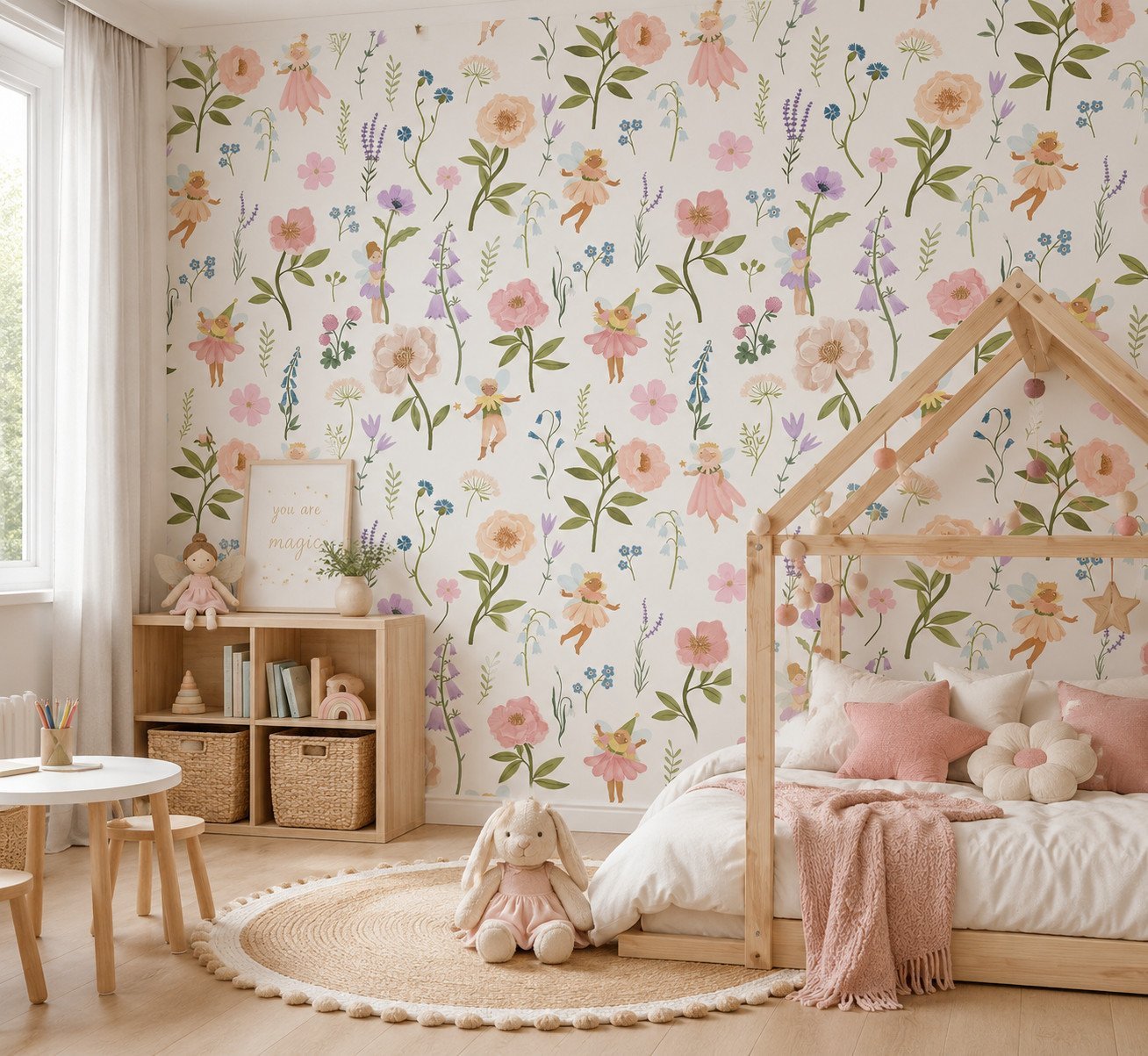 Elfin Petals — Luxury Kids Wallpaper Dubai