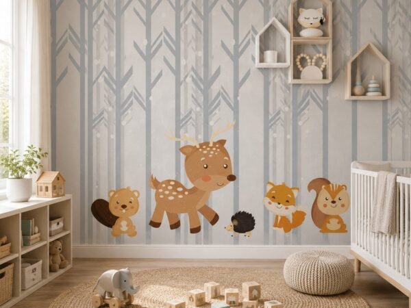 Forest Sprites — Luxury Kids Wallpaper Dubai