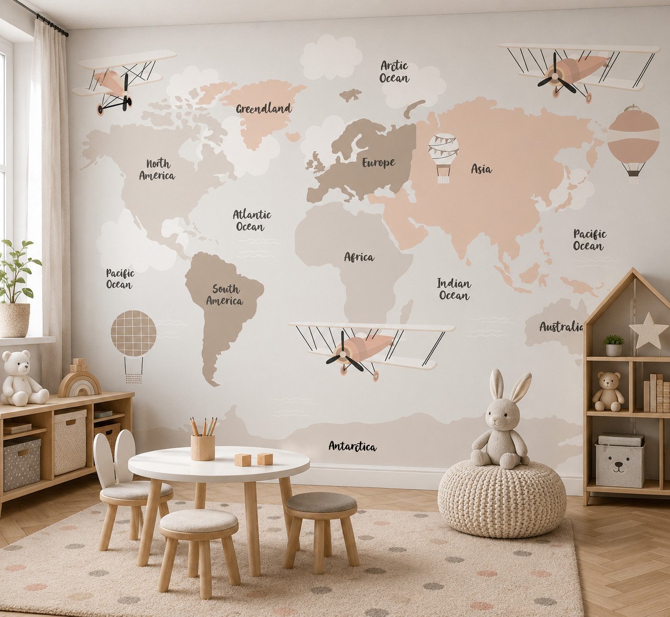 Global Aeronaut — Luxury Kids Wallpaper Dubai