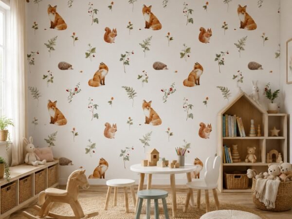 Hazel Tails — Luxury Kids Wallpaper Dubai