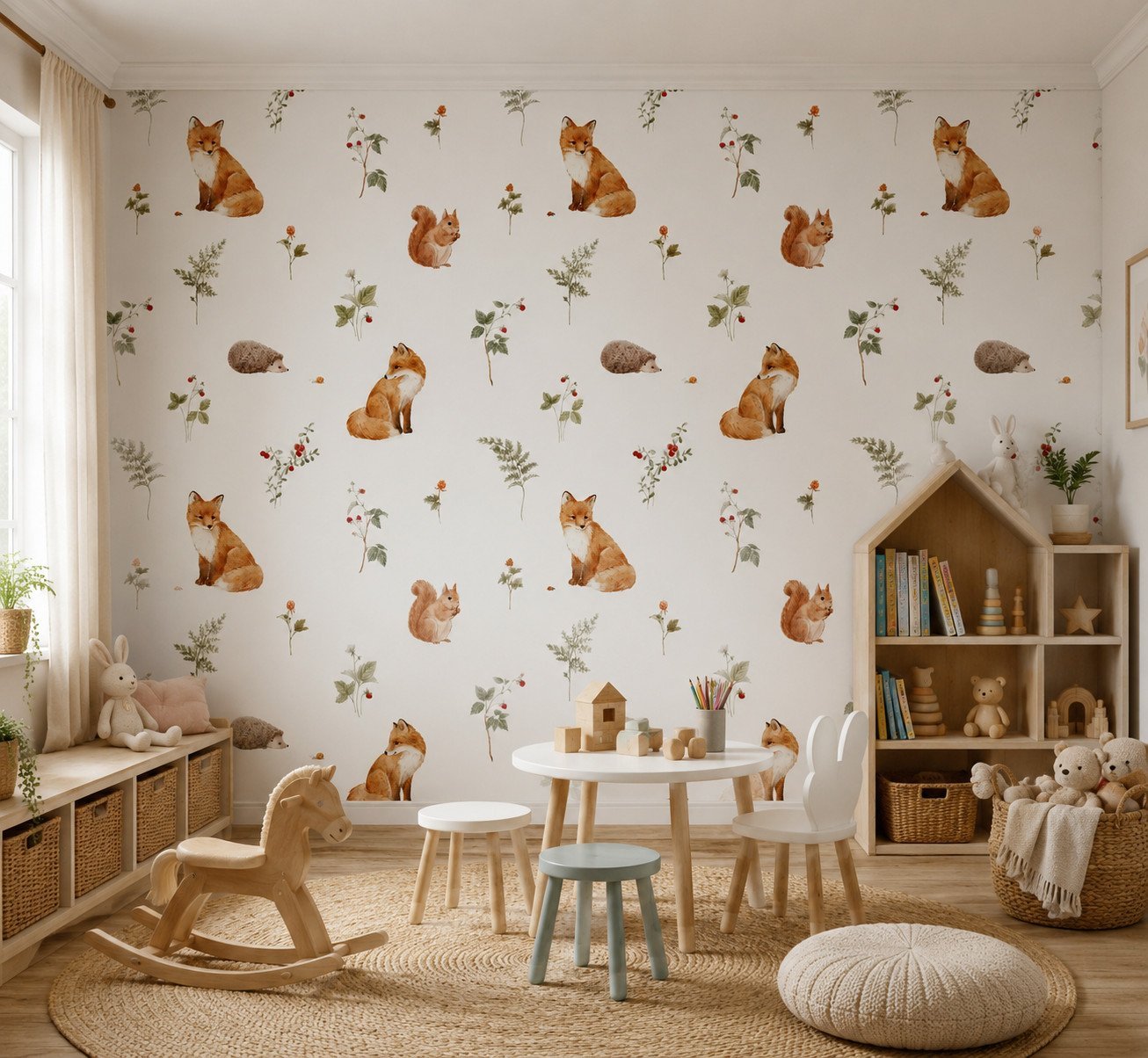 Hazel Tails — Luxury Kids Wallpaper Dubai
