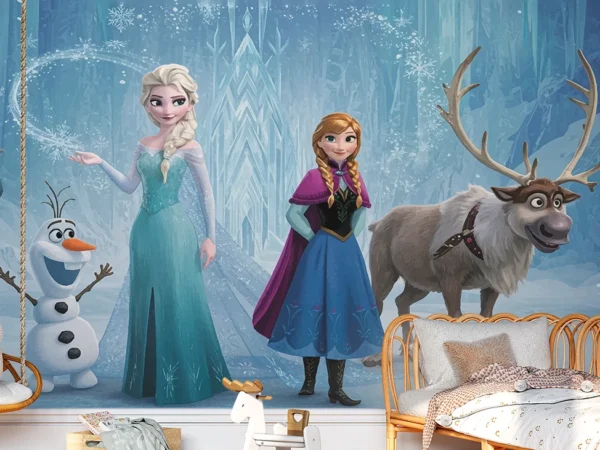 Icebound Adventure — Luxury Kids Wallpaper Dubai