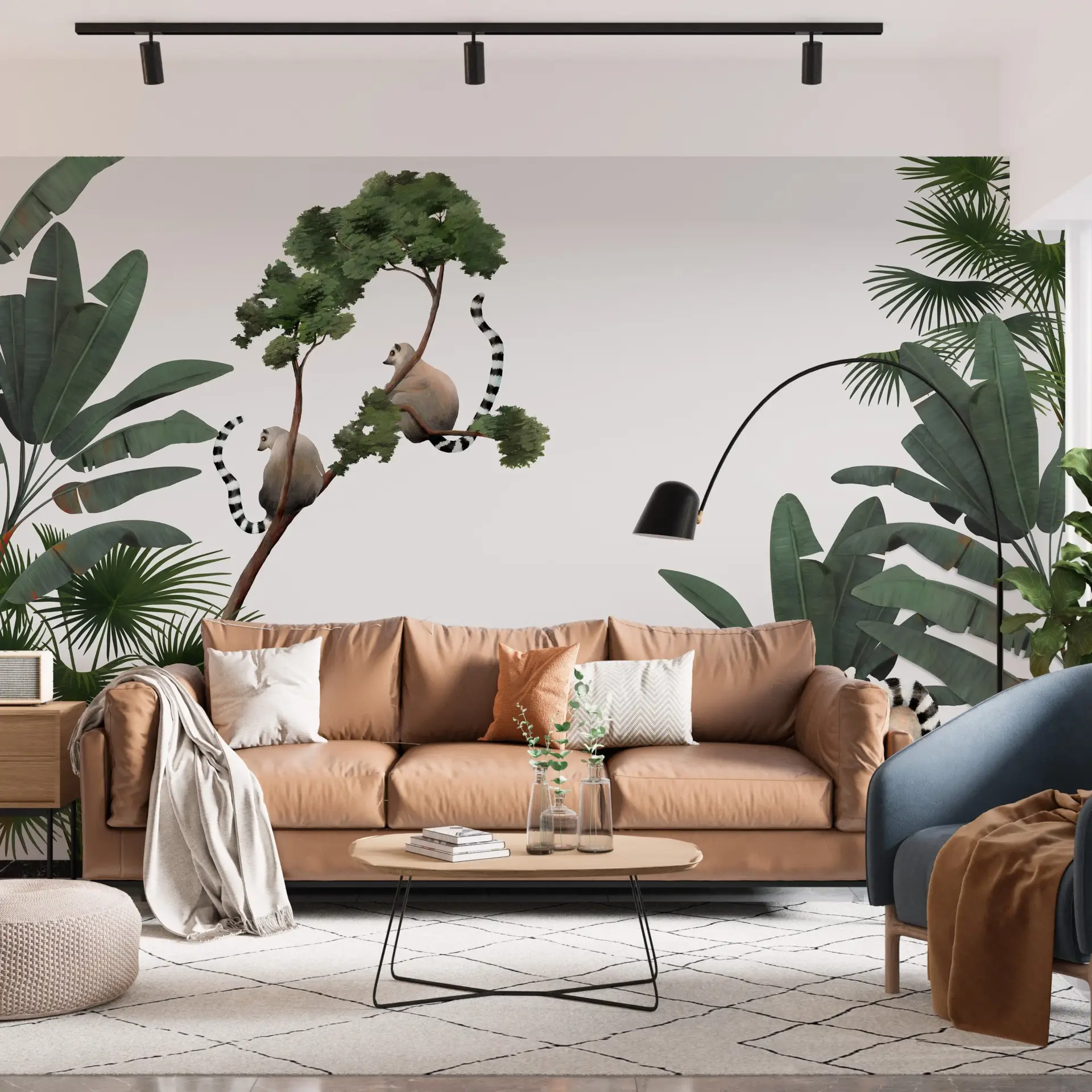 Jungle Perch — Luxury Floral Wallpaper Dubai - Image 2