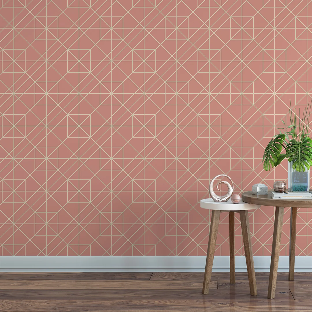 Linear Blush — Modern Wallpaper Dubai - Image 2