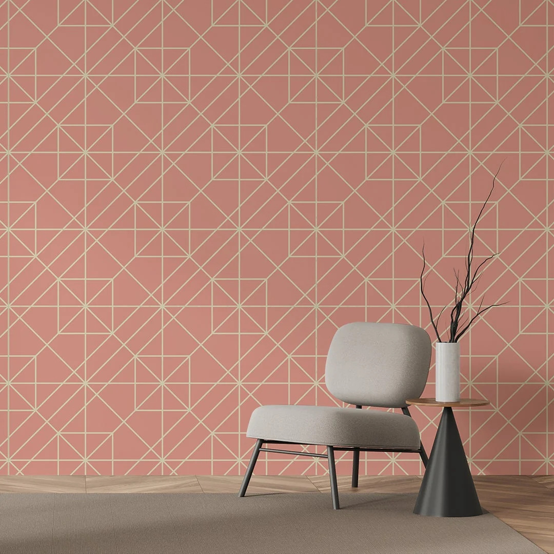 Linear Blush — Modern Wallpaper Dubai - Image 3