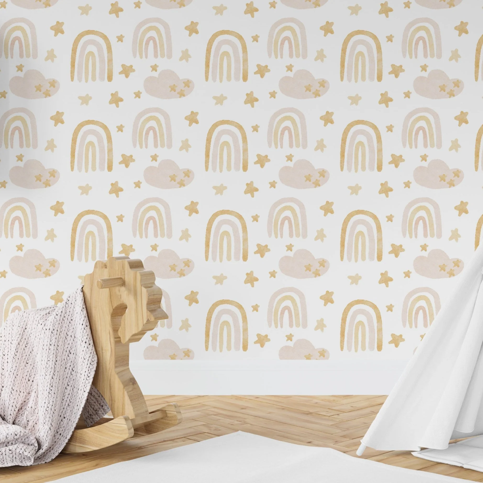 Marzipan Skies — Luxury Kids Wallpaper Dubai - Image 2