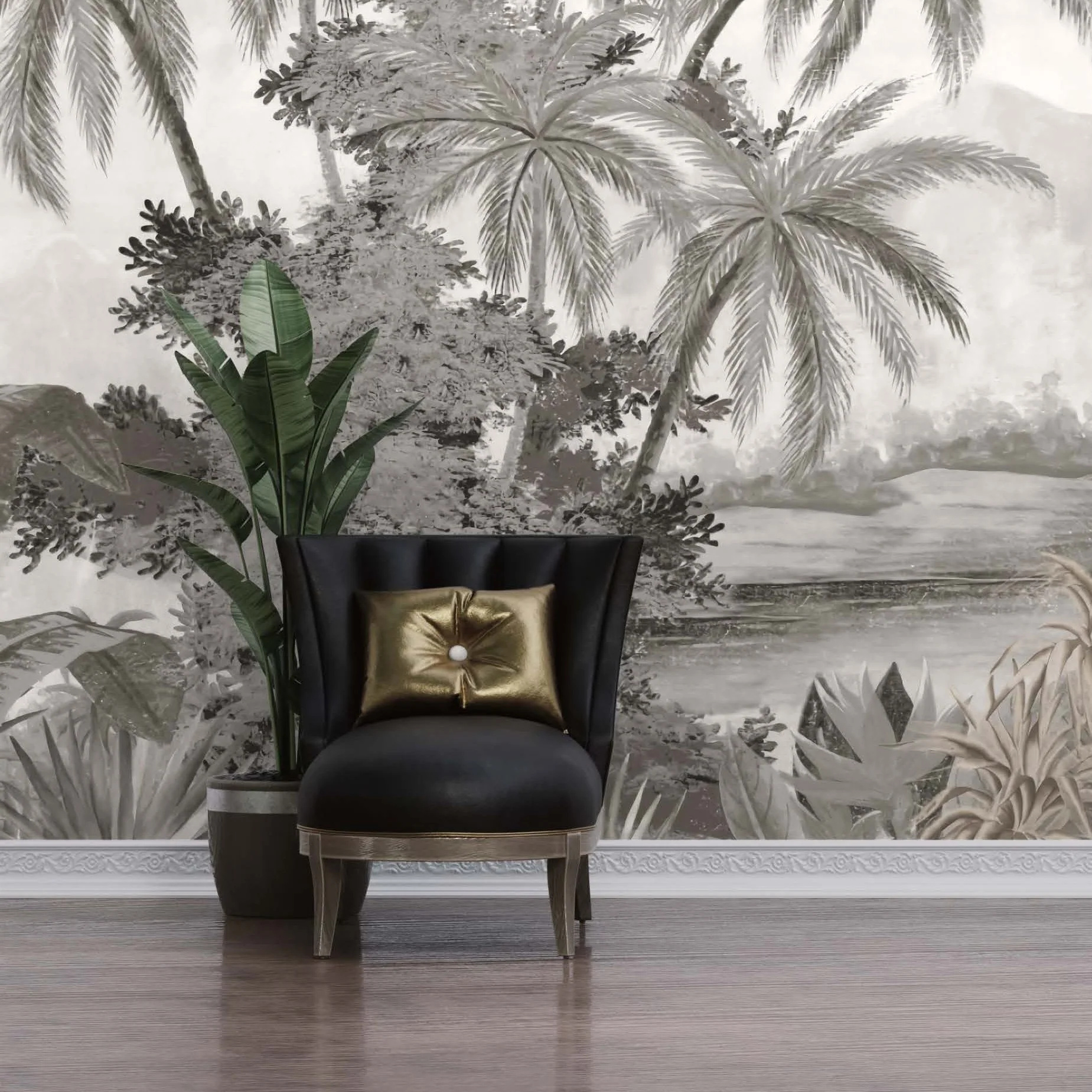 Mercury Vale — Luxury Floral Wallpaper Dubai - Image 3