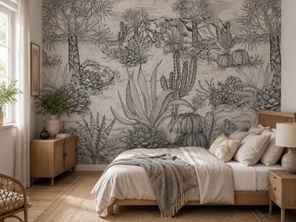 Mesa Botanica — Luxury Floral Wallpaper Dubai