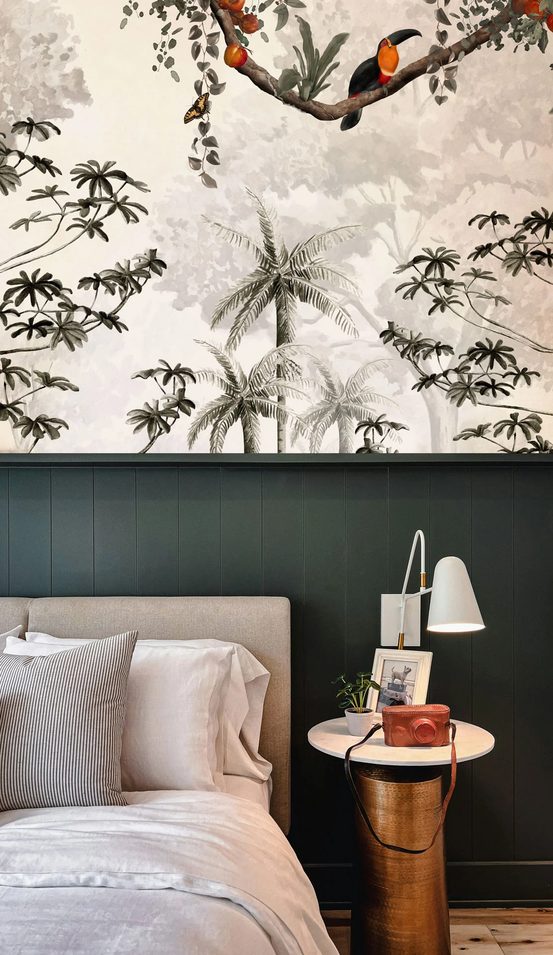 Toucan Veil — Luxury Floral Wallpaper Dubai - Image 3
