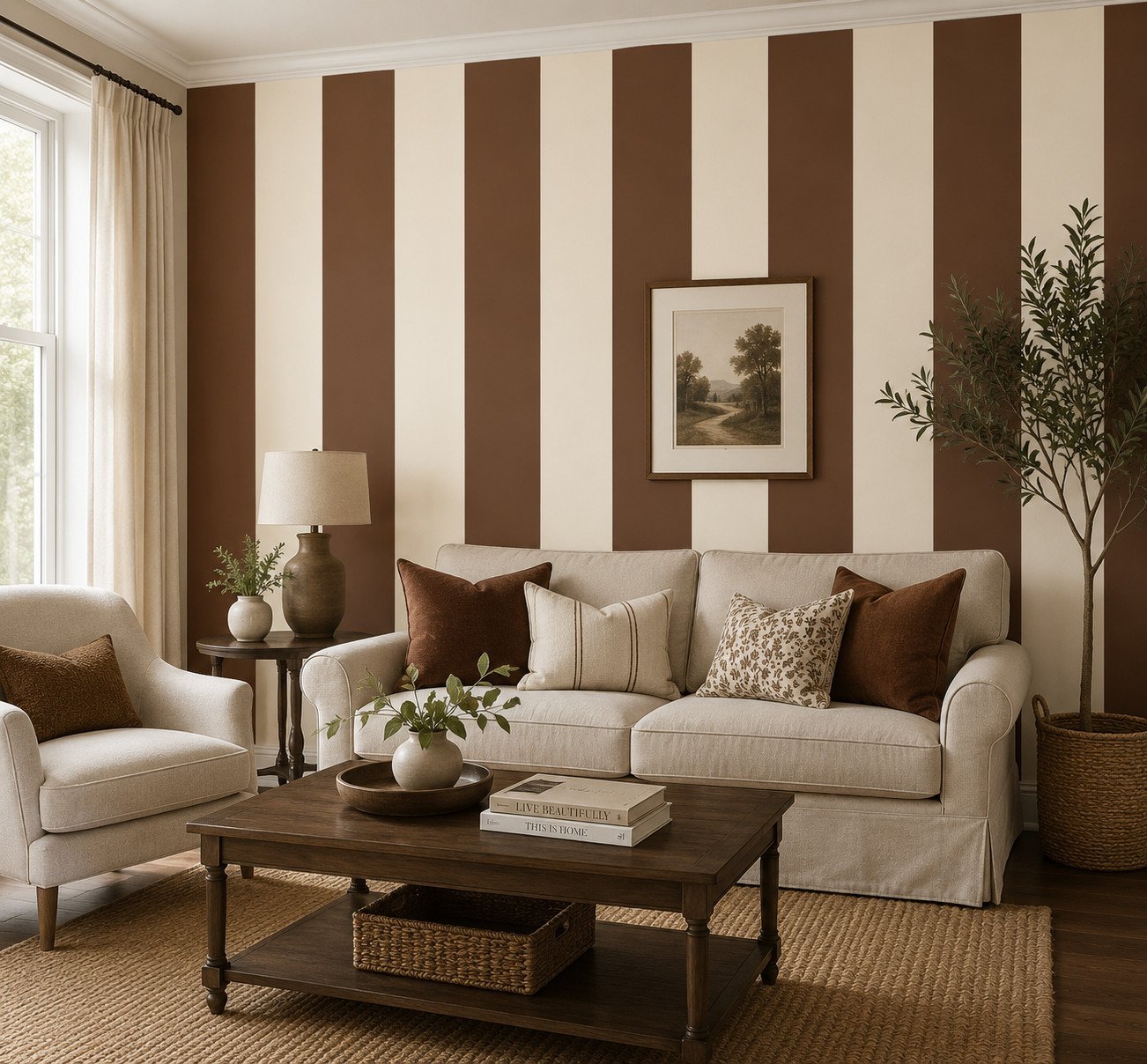 Mocha Parade — Modern Wallpaper Dubai