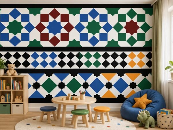 Moorish Geometry — Heritage Wallpaper Dubai