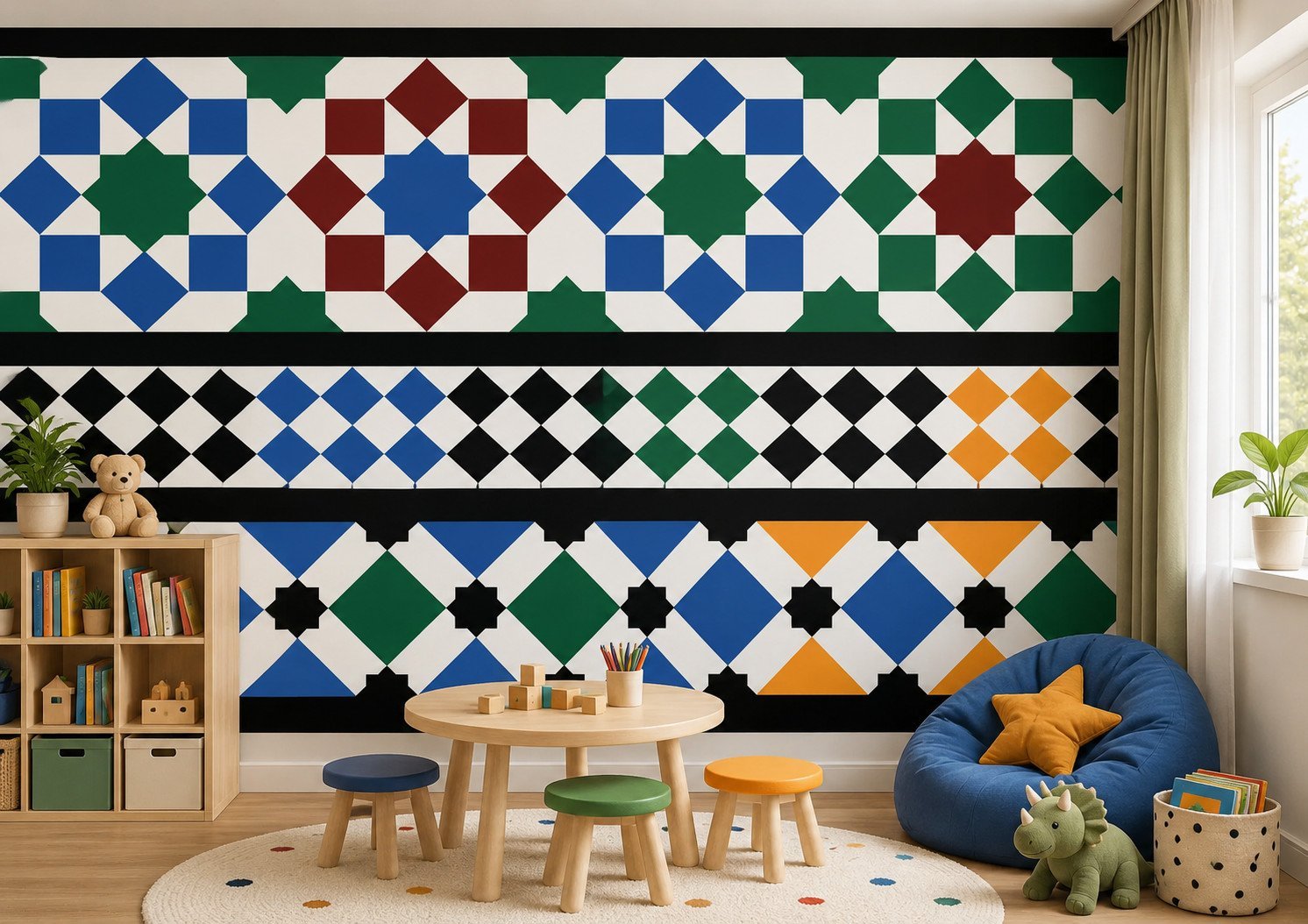 Moorish Geometry — Heritage Wallpaper Dubai