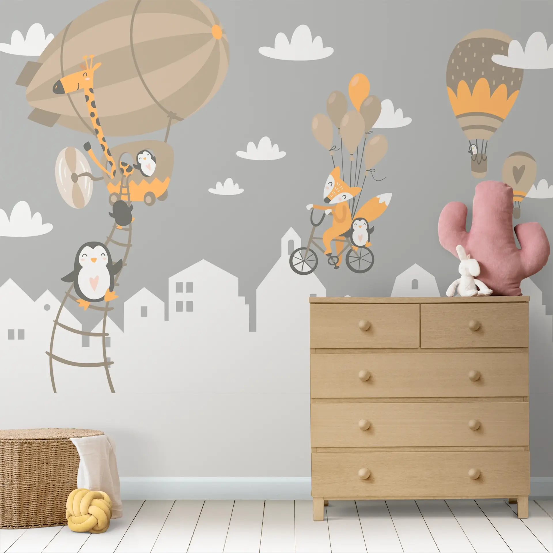 Nimbus Riders — Luxury Kids Wallpaper Dubai - Image 3
