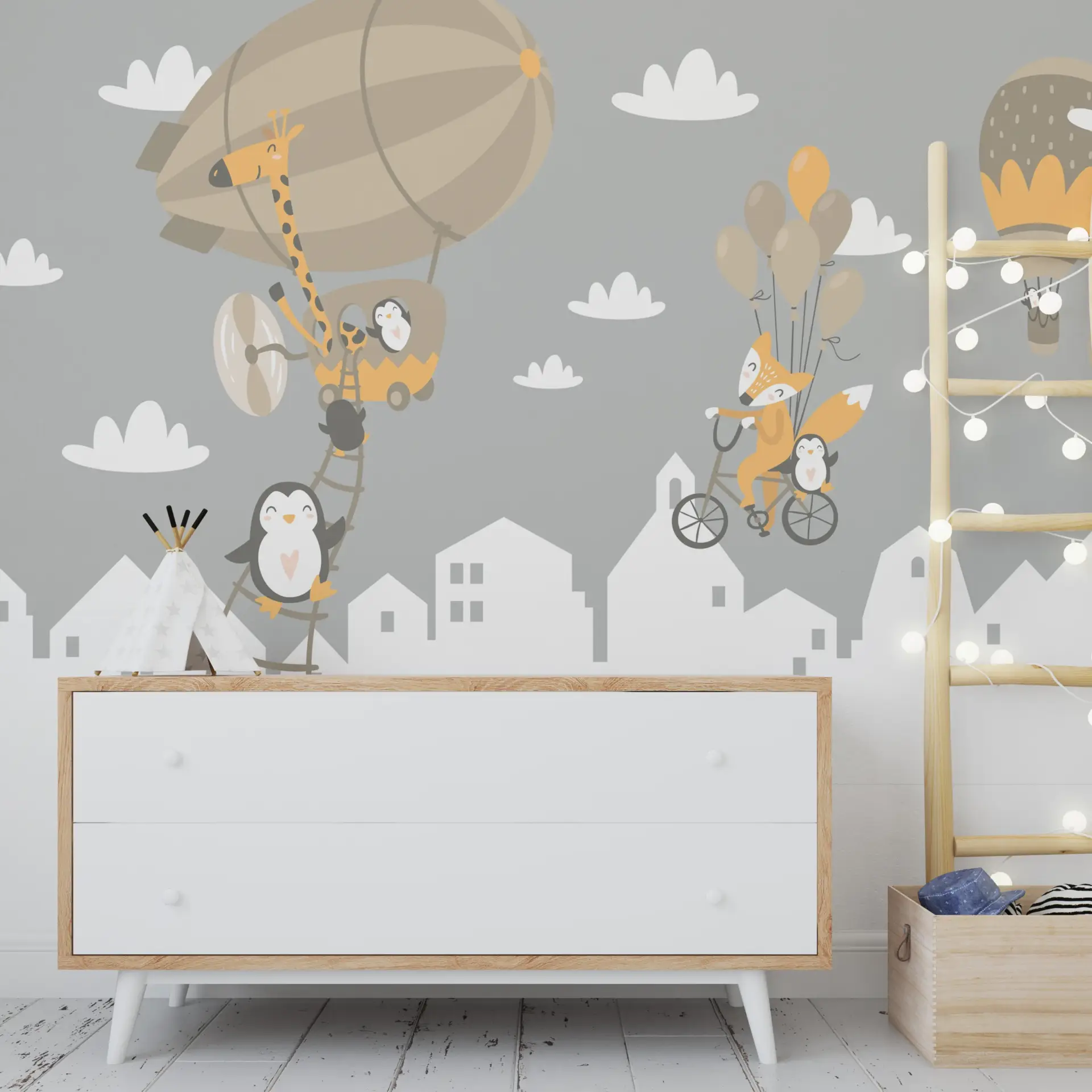 Nimbus Riders — Luxury Kids Wallpaper Dubai - Image 5