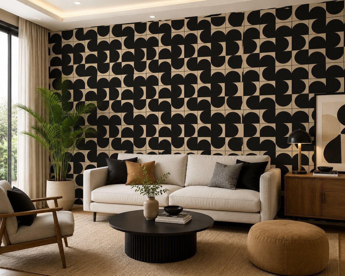 Noir Tessella — Modern Wallpaper Dubai