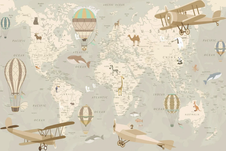 Nomad Skies — Luxury Kids Wallpaper Dubai - Image 3