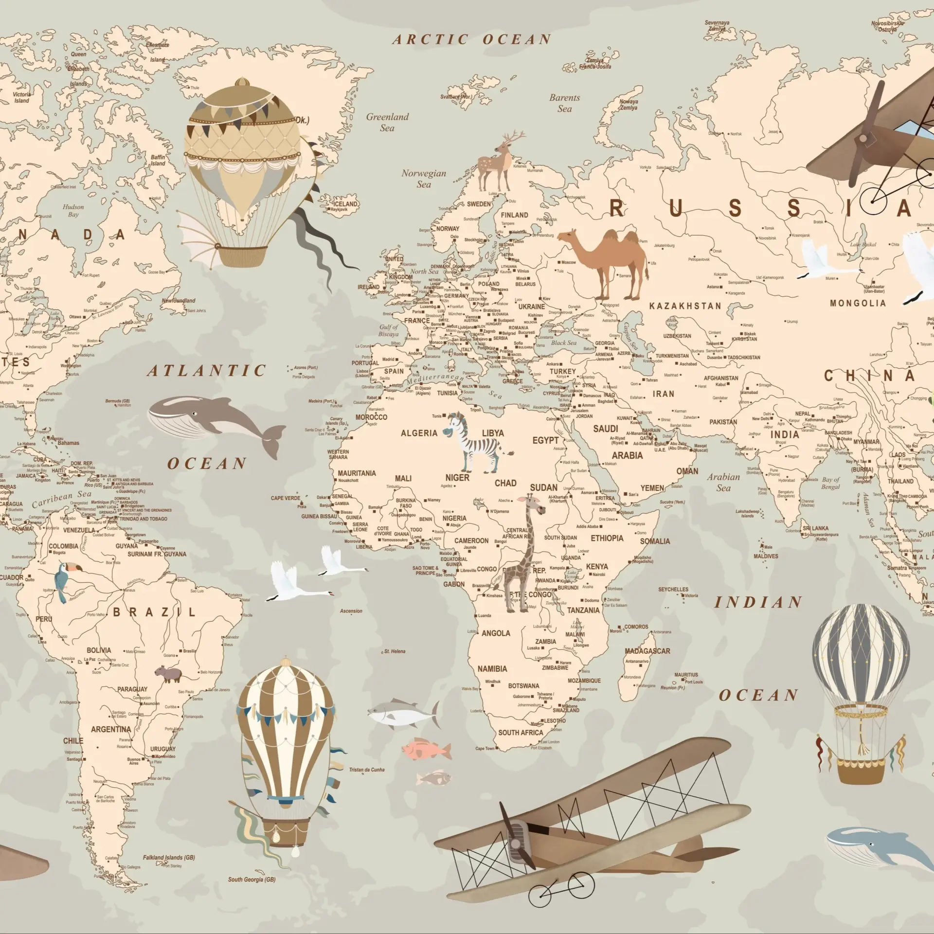 Nomad Skies — Luxury Kids Wallpaper Dubai - Image 5