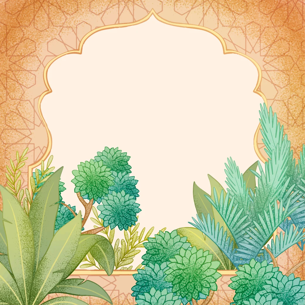 Palace Fronds — Luxury Floral Wallpaper Dubai - Image 3