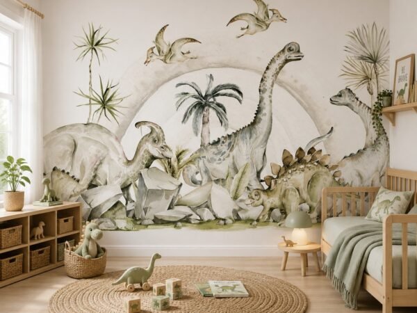 Palm Giants — Luxury Kids Wallpaper Dubai