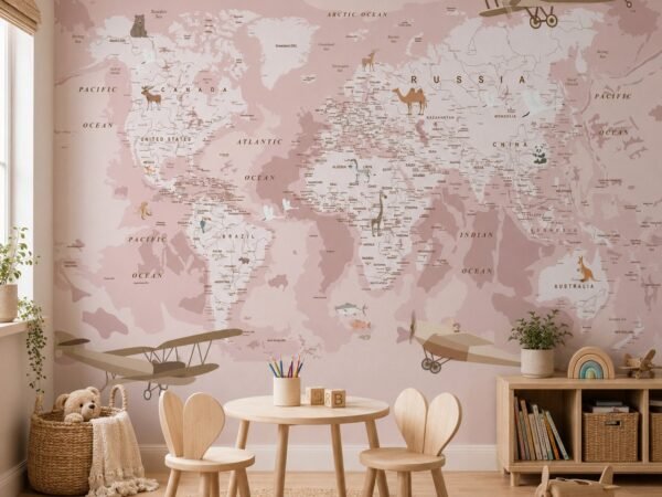 Petal Airways — Luxury Kids Wallpaper Dubai