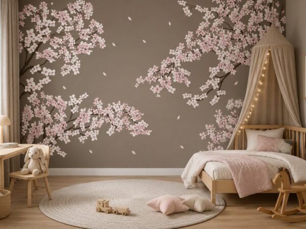 Petal Arbor — Luxury Floral Wallpaper Dubai