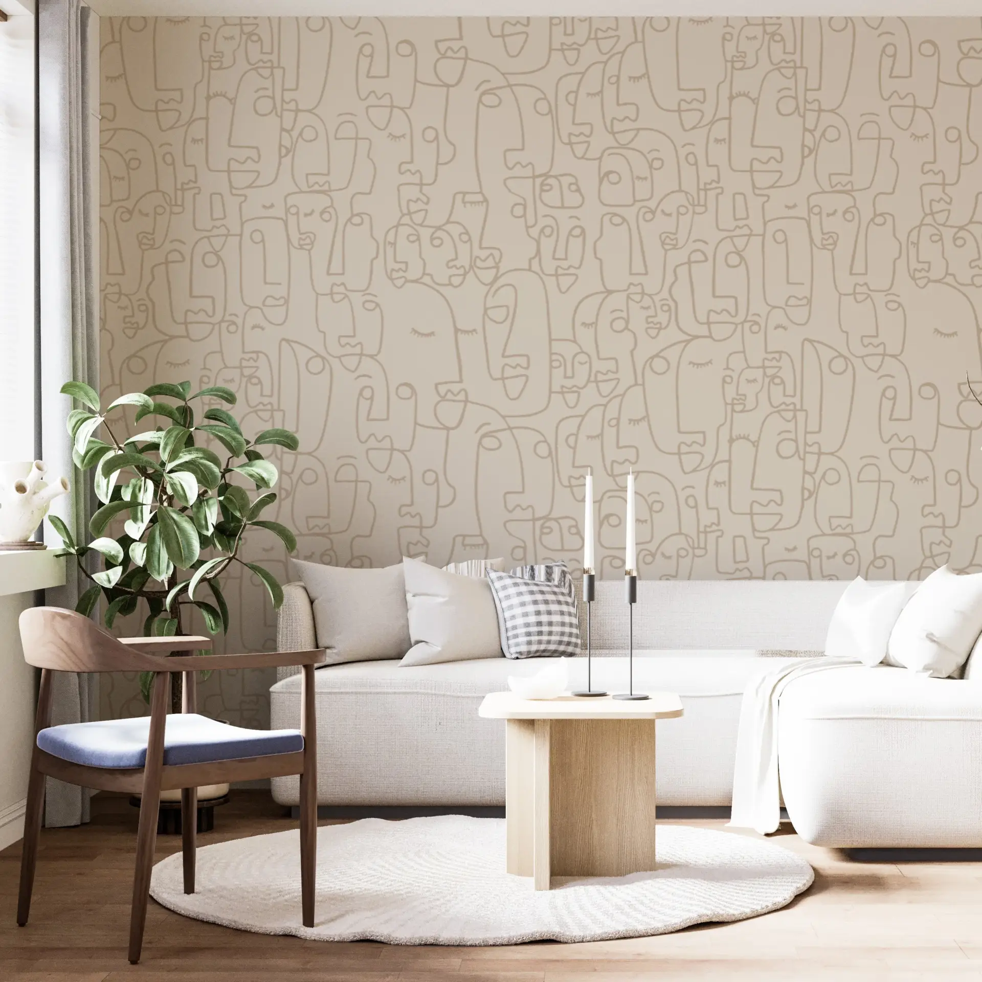 Portrait Weave — Modern Wallpaper Dubai - Image 3
