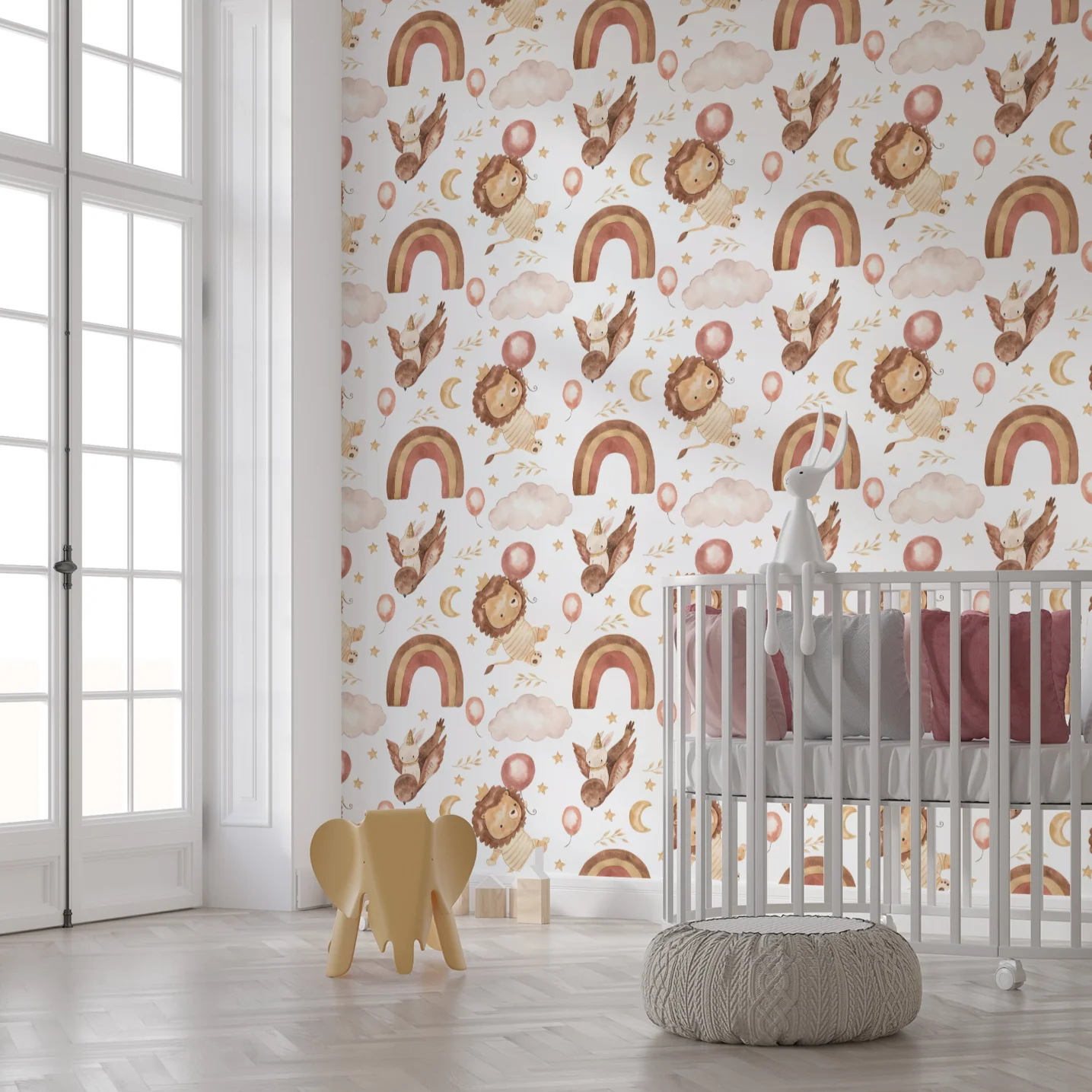 Rosy Lionheart — Luxury Kids Wallpaper Dubai - Image 3