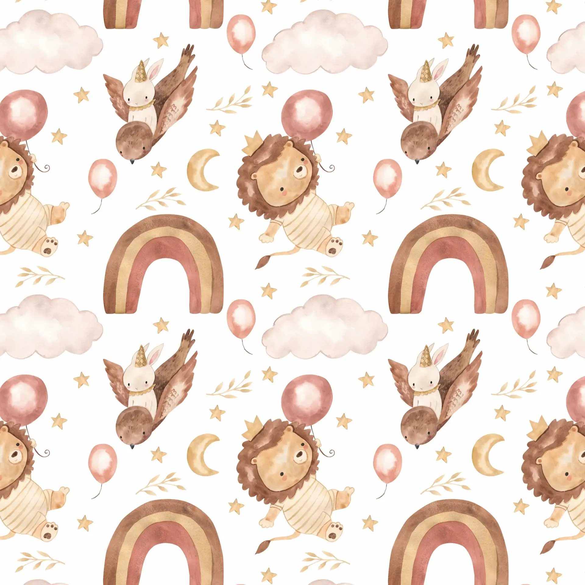 Rosy Lionheart — Luxury Kids Wallpaper Dubai - Image 2