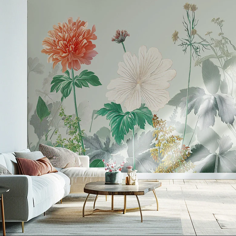 Sage Florarium — Luxury Floral Wallpaper Dubai - Image 3