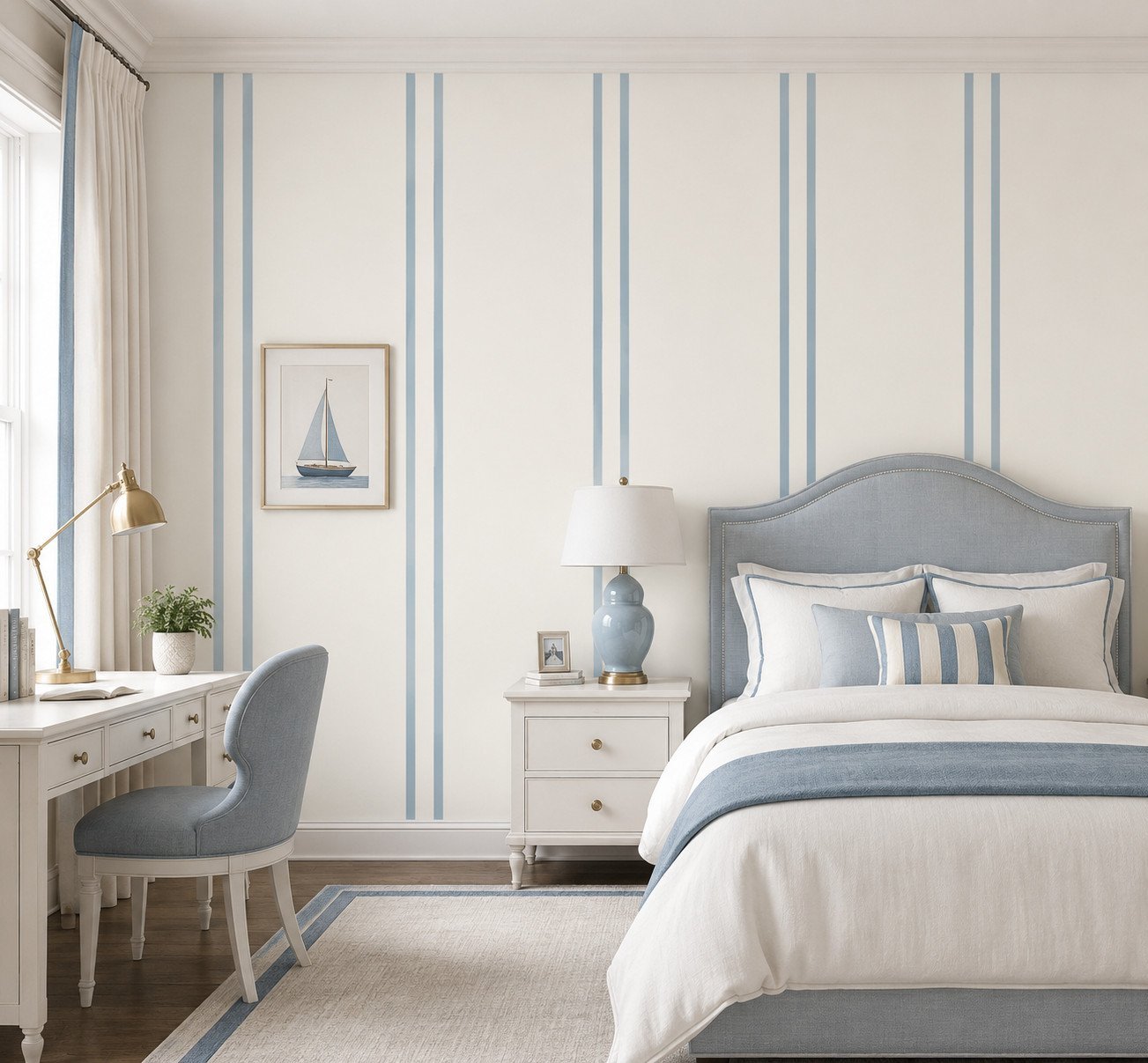 Sailcloth Lines — Modern Wallpaper Dubai