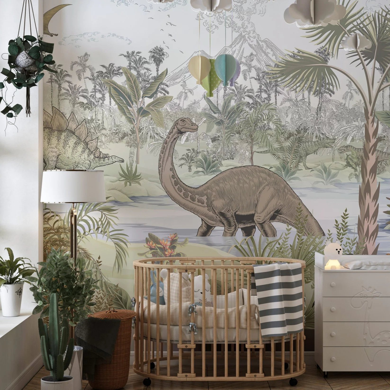 Saurian Valley — Luxury Kids Wallpaper Dubai - Image 5