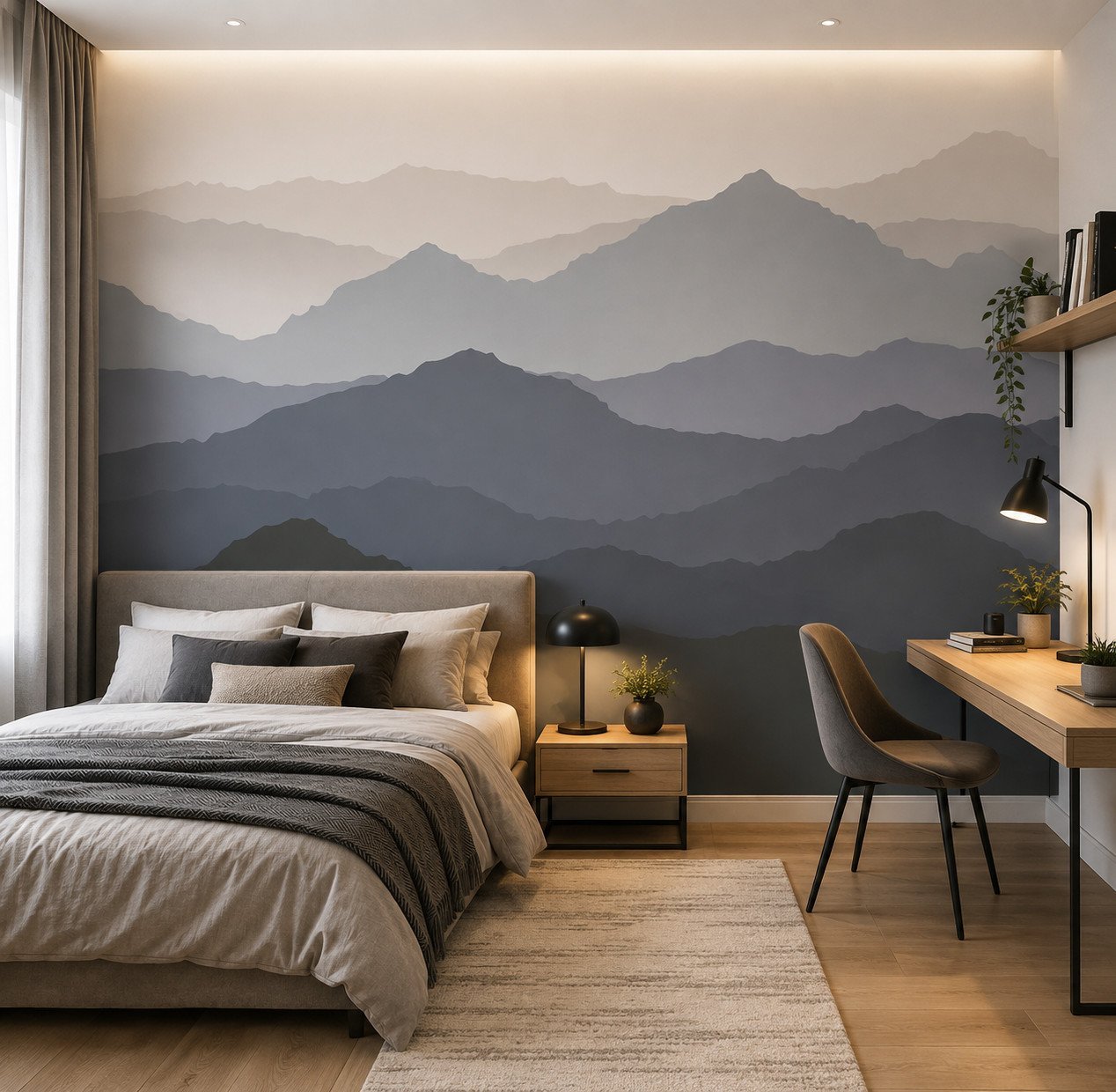 Silken Peaks — Scenic Wallpaper Dubai