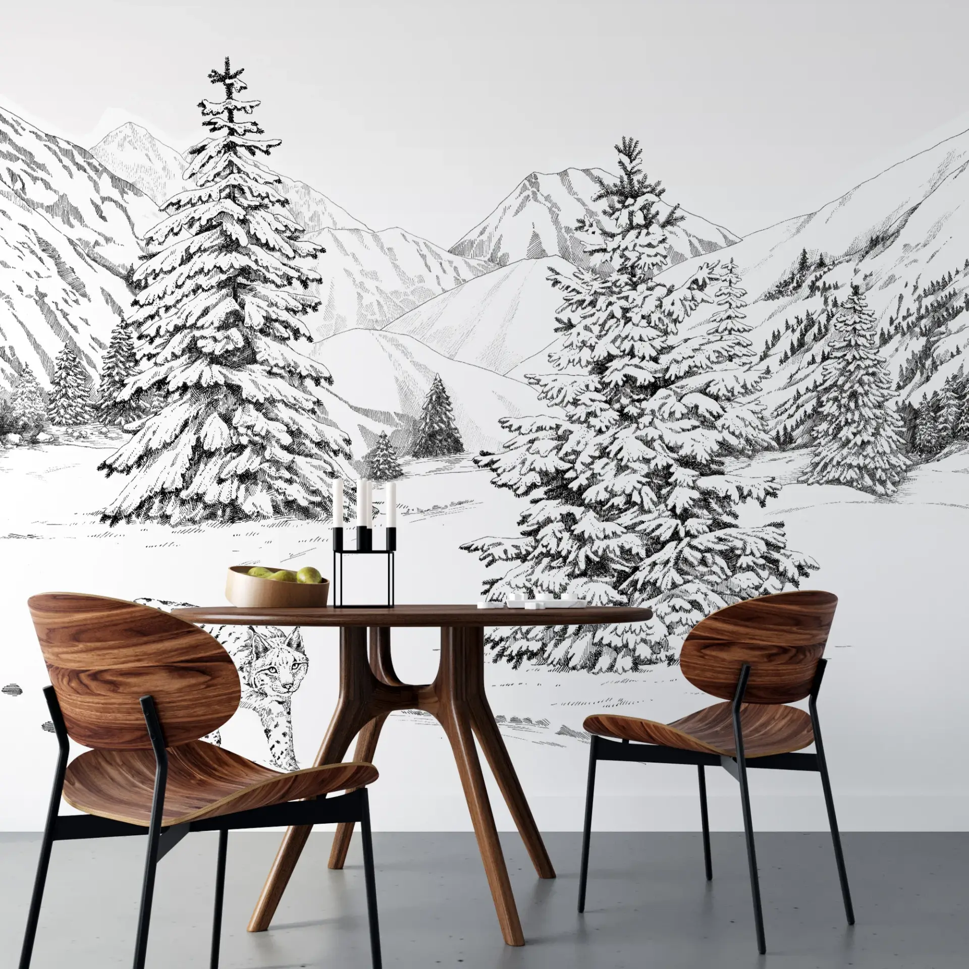 Snowline Valley — Scenic Wallpaper Dubai - Image 3