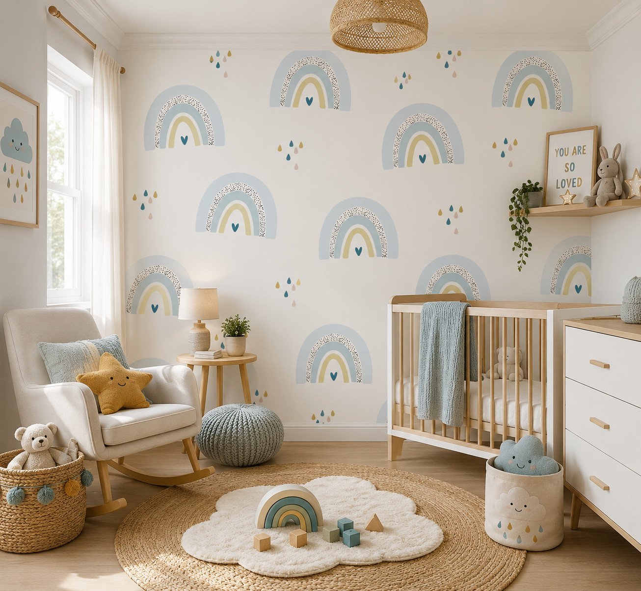 Sprinkle Halo — Luxury Kids Wallpaper Dubai