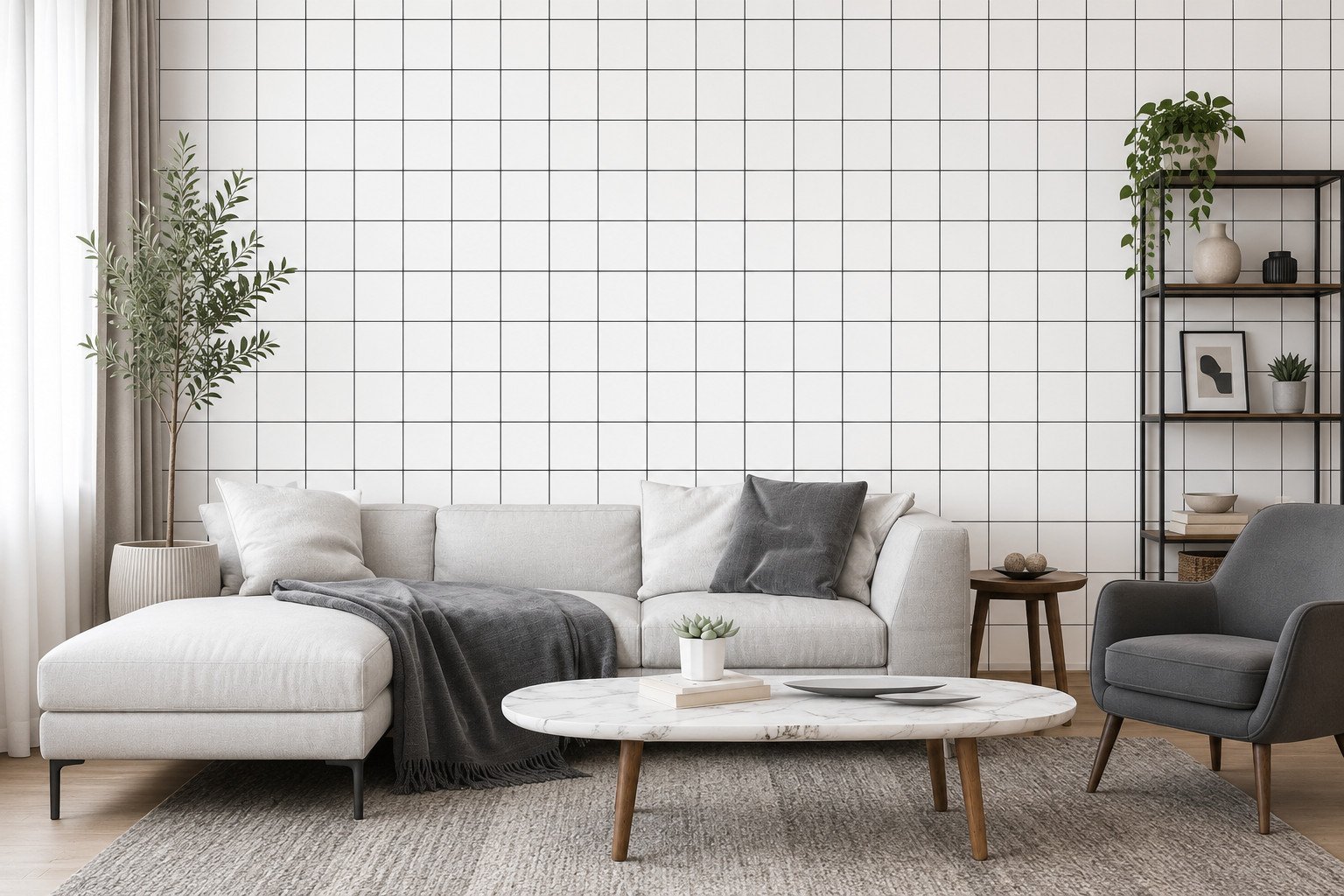 Square Interval — Modern Wallpaper Dubai
