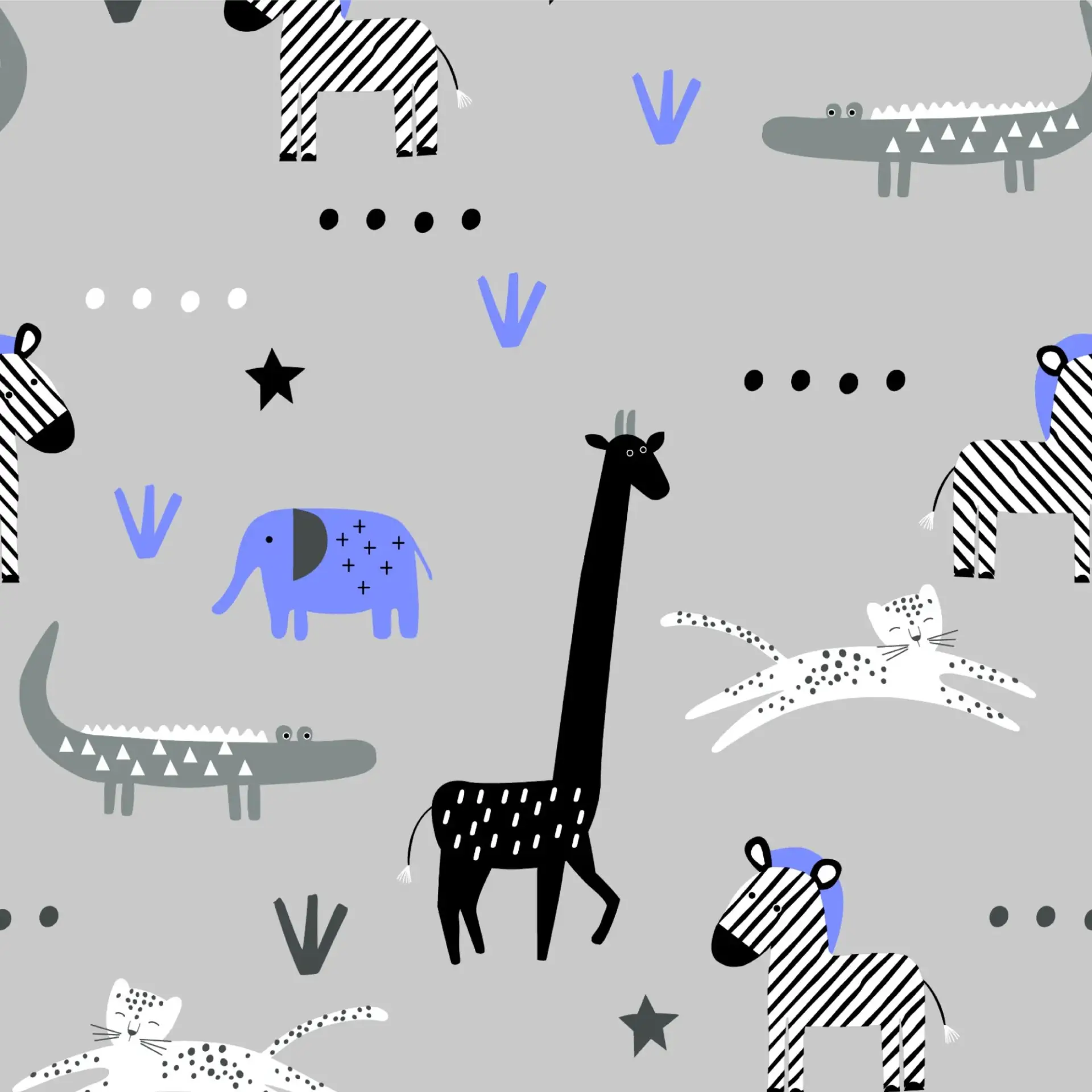 Striped Caravan — Luxury Kids Wallpaper Dubai - Image 3